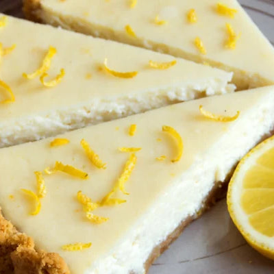 No-Bake Lemon Cheesecake (Banting, Keto, Diabetic, Glutenfree)