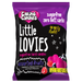 Packet of assorted diabetic sugar free fruit flavoured heart shaped sweets called Little Lovies by Caring Candies. Ideal for those following an ADHD, diabetic, gluten free, sugar free, keto, banting, low carb, or plant based vegan lifestyle diet.