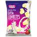 Packet of diabetic white chocolate hearts called Little Luvbites by Caring Candies. Ideal for those following an ADHD, diabetic, gluten free, sugar free, keto, banting, and low carb lifestyle diet