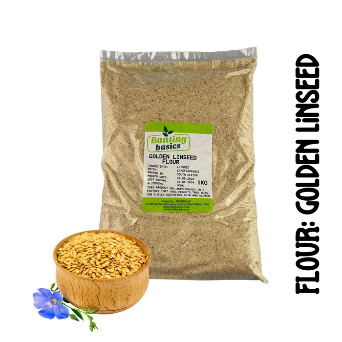 Glutenfree Flour: Golden Linseed 1kg