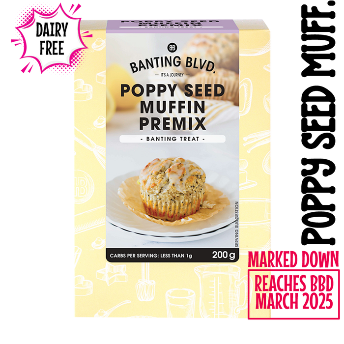 Glutenfree Premix: POPPY SEED MUFFIN