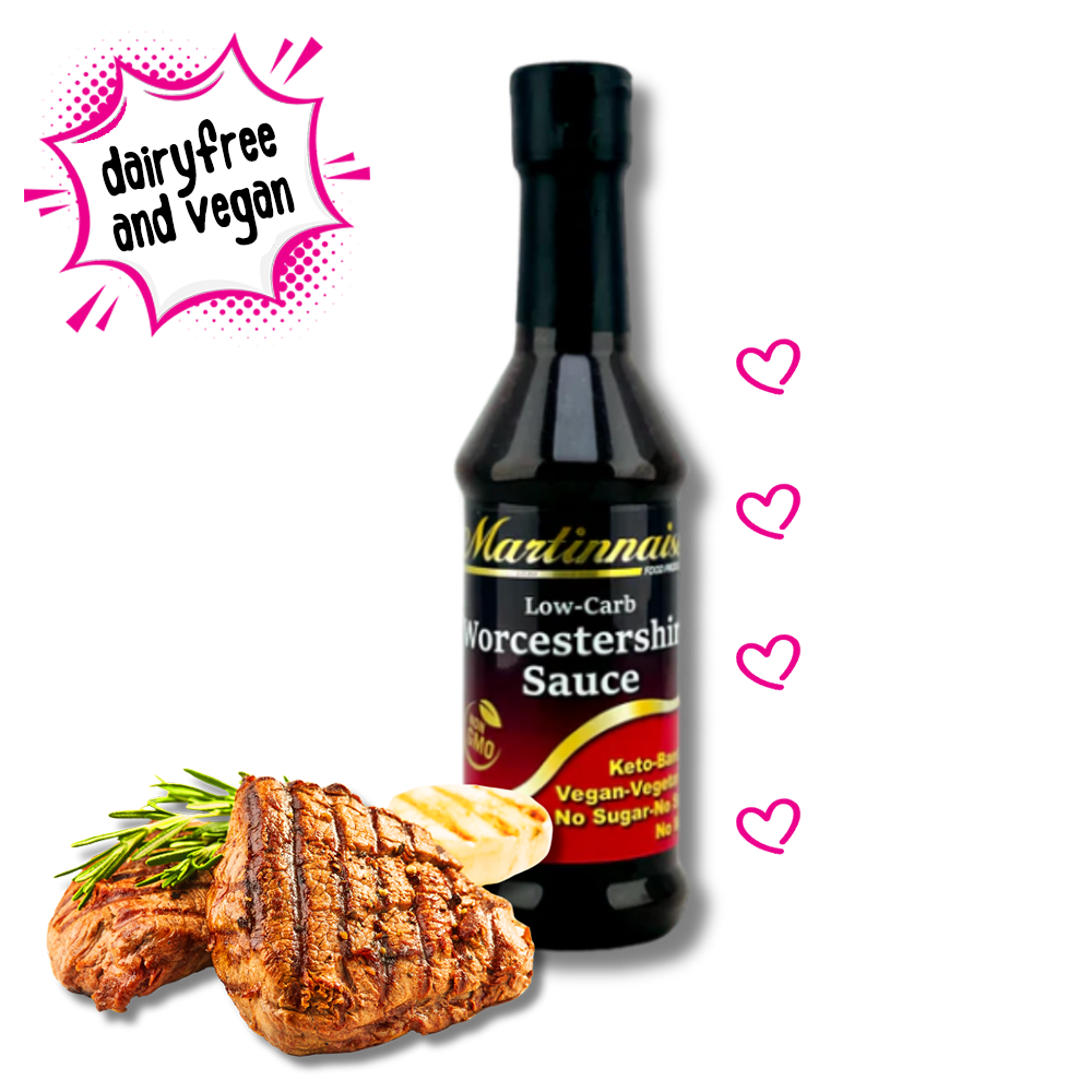 250ml Vegan Keto Worcestershire Sauce | Sugar free & Gluten free ...